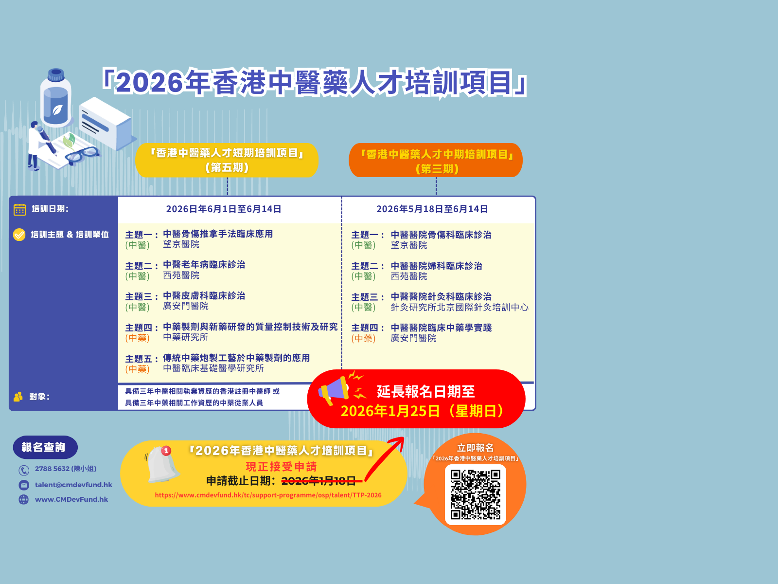 2026 TTP Extension Of Deadline Rolling Banner