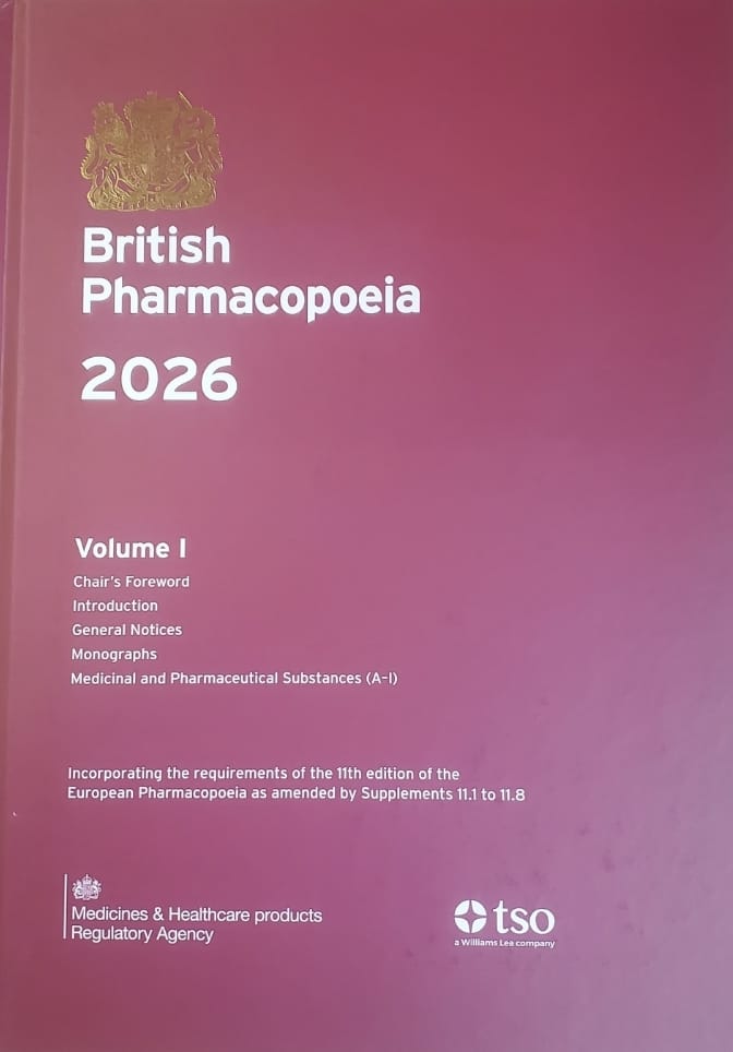 British Pharmacopoeia 2026 (Volume I)