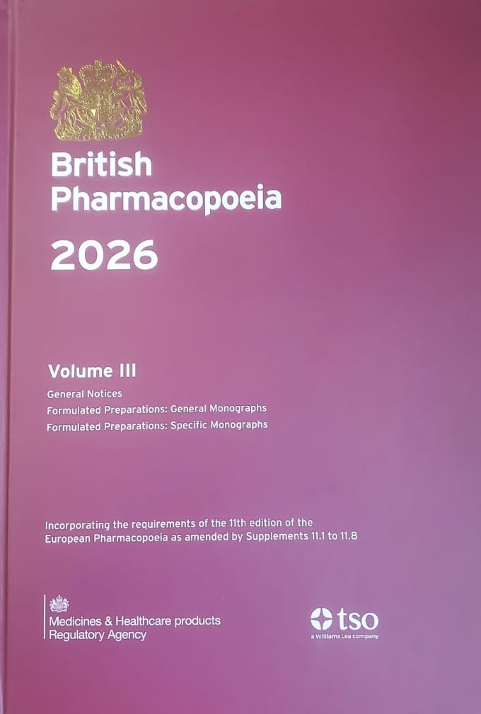 British Pharmacopoeia 2026 (Volume III)