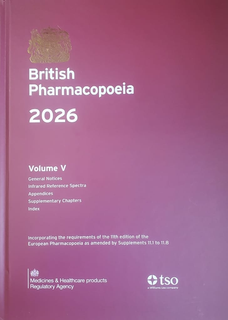 British Pharmacopoeia 2026 (Volume V)